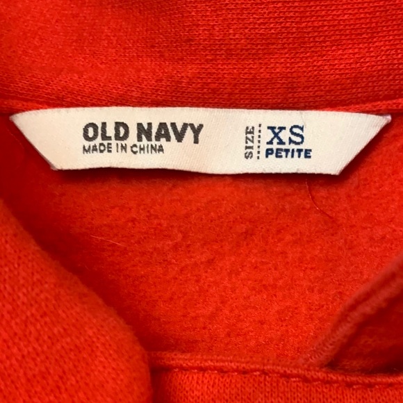 Old Navy Military Moto Jacket Peacoat Cardigan PXS - Picture 8 of 10